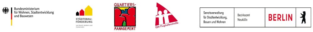 Quartiersmanagement Flughafenstraße Logo